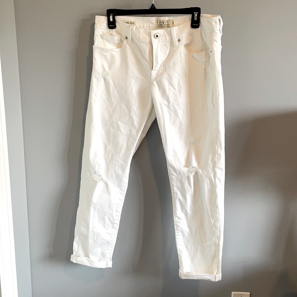 Lucky Brand size 8/29 white.
